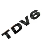 TDV6 PARLAK SİYAH YAZI - 1