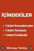 Eğlenceli Christmas Etkinlik Kızmabirader Tombala Fırdöndü 3 in 1 Çocuk Aile Oyun Özel YILBAŞI SETİ thumbnail 3