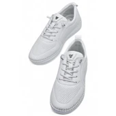 Z094 Tam Ortopedik Taban Günlük Hakiki Deri Kadın Ayakkabı Kadın Casual Ayakkabı - 2