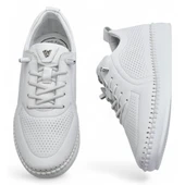 Z094 Tam Ortopedik Taban Günlük Hakiki Deri Kadın Ayakkabı Kadın Casual Ayakkabı - 5