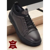 1228 Ortopedik Taban Günlük Hakiki Deri Erkek Ayakkabı Casual Erkek Deri Ayakkabı - 7