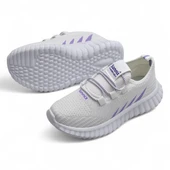 511 Rahat Taban Çocuk Spor Ayakkabı Unisex Spor Ayakkabı Bağcıksız Spor - 3