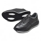 1217-1 Ortopedik Taban Hakiki Deri Günlük Erkek Ayakkabı Kauçuk Taban Casual Ayakkabı - 11