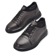 1228 Ortopedik Taban Günlük Hakiki Deri Erkek Ayakkabı Casual Erkek Deri Ayakkabı - 9