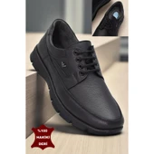 301 Ortopedik Topuk Masajlı Hakiki Deri Erkek Ayakkabı Kışlık Erkek Deri Ayakkabı - 1