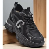 Full Ortopedik Taban Günlük Kadın Spor Ayakkabı Kalın Taban İçten Dolgu Taban  Guja 24K450 - 8