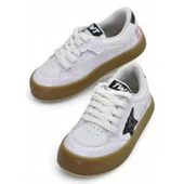 1057 Rahat Taban Çocuk Spor Ayakkabı Unisex Spor Ayakkabı Bağcıklı Ve Cırtlı - 1