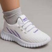 511 Rahat Taban Çocuk Spor Ayakkabı Unisex Spor Ayakkabı Bağcıksız Spor - 1