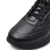 701 Tam Ortopedik Taban Hakiki Deri Erkek Ayakkabı Kadın Ayakkabı Kaymaz Taban Unisex Ayakkabı Lastikli Bağcık - 8