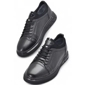 1228 Ortopedik Taban Günlük Hakiki Deri Erkek Ayakkabı Casual Erkek Deri Ayakkabı - 2