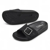 381 Rahat Ortopedik Taban Günlük Kadın Terlik Çift Toka Kadın Terlik Sim Detaylı - 4