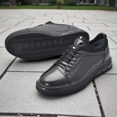 1228 Ortopedik Taban Günlük Hakiki Deri Erkek Ayakkabı Casual Erkek Deri Ayakkabı - 3