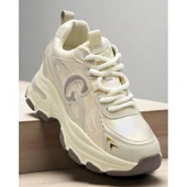 Full Ortopedik Taban Günlük Kadın Spor Ayakkabı Kalın Taban İçten Dolgu Taban  Guja 24K450 - 1