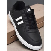 038 Rahat Taban Günlük Unisex Siyah Erkek Spor Ayakkabı - 1