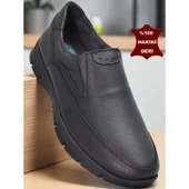 301 Ortopedik Topuk Masajlı Hakiki Deri Erkek Ayakkabı Kışlık Erkek Deri Ayakkabı - 7