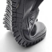 4219 Tam Ortopedik %100 Hakiki Deri Günlük Ayakkabı Kadın Ayakkabı Kaymaz Taban - 7