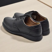 TAB430 Ortopedik Taban Hakiki Deri Erkek Ayakkabı Mevsimlik Baba Ayakkabısı thumbnail 11