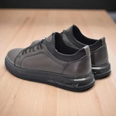 1228 Ortopedik Taban Günlük Hakiki Deri Erkek Ayakkabı Casual Erkek Deri Ayakkabı - 11