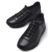 3216 Ortopedik Taban Günlük Hakiki Deri Erkek Ayakkabı Kauçuk Taban Casual Ayakkabı - 6