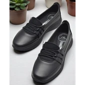 112 Ortopedik Taban Günlük Kadın Ayakkabı Babet Casual Günlük Ayakkabı - 1