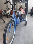 FSC BBF Cargo Nexus 3 Vites Ön V-Arka Kontra Fren Ön 24-Arka 20 Jant Katlanır Kargo Bisikleti Mavi thumbnail 4