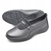 114 Ortopedik Taban Günlük Kadın Ayakkabı Babet Casual Günlük Ayakkabı - 3