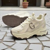 Full Ortopedik Taban Günlük Kadın Spor Ayakkabı Kalın Taban İçten Dolgu Taban  Guja 24K450 - 3