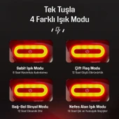 MOTOSİKLET KASK LED ÇAKAR thumbnail 5