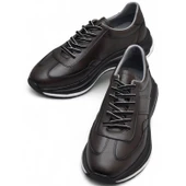 1217-1 Ortopedik Taban Hakiki Deri Günlük Erkek Ayakkabı Kauçuk Taban Casual Ayakkabı - 18