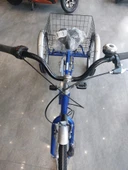 FSC BBF Cargo Nexus 3 Vites Ön V-Arka Kontra Fren Ön 24-Arka 20 Jant Katlanır Kargo Bisikleti Mavi thumbnail 3