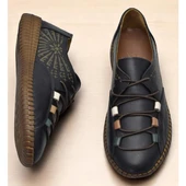 6000 TAM ORTOPEDİK Taban Hakiki Deri Kadın Günlük Ayakkabı thumbnail 4