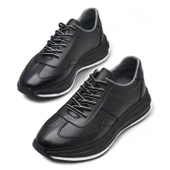 1217-1 Ortopedik Taban Hakiki Deri Günlük Erkek Ayakkabı Kauçuk Taban Casual Ayakkabı - 9