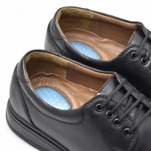 TAB430 Ortopedik Taban Hakiki Deri Erkek Ayakkabı Mevsimlik Baba Ayakkabısı thumbnail 12