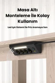 Akım korumalı priz 4'LÜ Priz 2X-usb 2X,-ype-C Çıkışlı Grup Priz Çoğaltıcı PRO-LP764 - 2
