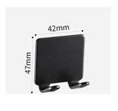 Zhltools Paslanmaz 2li Traş Bıçağı Tutucu Banyo Lif Askısı Çok Amaçlı Askı thumbnail 2