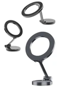 Magsafe Telefon Tutucu 360 Dönebilen Ayarlanabilir Araç İçi Tutucu - 3