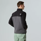 The North Face Yumiori Erkek Tam Boy Fermuarlı Polar ANTHRACITE GREY thumbnail 3
