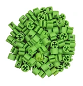 Askı Için Fıstık Yeşili Baskılı (XL)' Benden Boncuğu (100 Adet) thumbnail 1