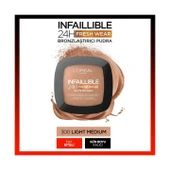 Loreal Paris Infaillible 24H Fresh Wear Bronzlaştırıcı Pudra - 300 Light Medium - 2