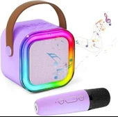 Karaoke Mikrofon Hoparlör Seti Mini (5250) - 4