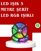 5 Metre Kumandalı RGB Şerit LED Aydınlatma - 1