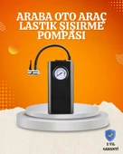 Taşınabilir Elektrikli Oto Motosiklet Bisiklet Lastik Şişirme Pompası - 1