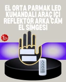 A Kalite Uzaktan Kumandalı LED Park Uyarı Işığı El Figürlü Model - 1