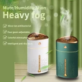 1000 ML Ultrasonik Hava Nemlendirici Işıklı Buhar Makinesi Ve Aroma Difüzörü (5250) - 1