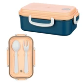 2 Bölmeli 150-300 Ml Paslanmaz Çelik Yemek Kabı Beslenme Kabı Yiyecek Saklama Kabı (5250) - 5