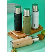 0.5LT HUNTER TERMOS PASLANMAZ ÇELİK - SIZDIRMAZ KAPAK = BARDAK (5250) - 1