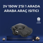 3'ü 1 Arada Araç İçi Isıtıcı Fan | 12V Prizli, Buz Çözücü, Temiz Hava ve Hızlı Isıtma Özellikli - 1