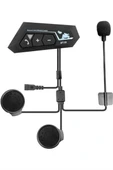 Yeni Nesil Dinleme Ve Konuşma Özellikli Intercom Kask Kulaklığı 5.0 Bluetooth - 3