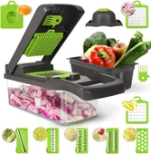 Sebze Doğrayıcı Sebze Dilimleyici 14 Pcs (5250) - 1