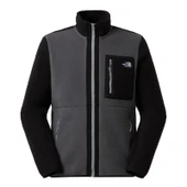 The North Face Yumiori Erkek Tam Boy Fermuarlı Polar ANTHRACITE GREY thumbnail 4